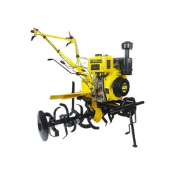 KisanKraft  KK-IC-305D, 4-stroke 6 HP 296-cc Diesel Power Weeder /  Intercultivator