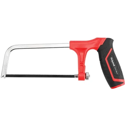 Polymak 6-Inch 150mm Alloy Steel Mini Hacksaw Frame Adjustable Tension Metal & Acrylic Cutting Tool HT-P-HKS-6 (Pack of 2)