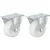 Premium Quality 150 x 50 mm 250 kg Load Per Wheel Capacity Revolving Fixed Type PU Caster Wheel(Pack-2 pcs)