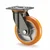 Heavy Duty 440 kg Load Capacity 6 inch (150 mm) Swivel Type Double Ball Bearing PU Caster Wheel