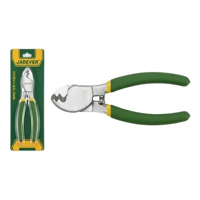 Jadever 6 inch 160mm Carbon Steel Anti-Rust Polished Heavy Duty Electrical Cable Cutter JDCT1906