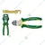 Jadever 6" 160mm Carbon Steel Diagonal Cutting Pliers Flush Wire Cutter JDPL3C06