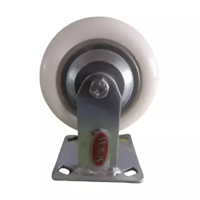 Suwas Trolley 2 Pieces 6 x 2 Inch Polypropylene 500 Kg Load Capacity Fixed Caster Wheel | 6 Month Warranty