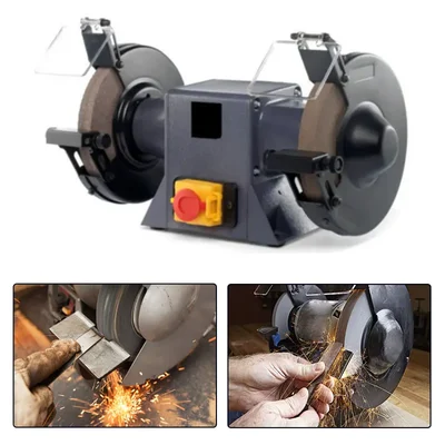 Heavy Duty 150 mm (6 inch) 150 Watt Bench Grinder Machine for Tools Sharpening, 2950 RPM