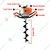 Heavy Duty 52 cc 2 Stroke Earth Auger / Post Hole Digger / Earth Drill Machine With 6 Inch Bit