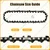 Heavy Duty 6 Inch Chainsaw Chain Suitable For Battery & Electric Chainsaw