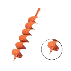 Heavy Duty 6 Inch Double Spiral Screw Type Auger Bit for 2 Stroke & 4 Stroke Earth Auger/ Post Hole Digger, EA-048
