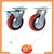 Prakash 6  Inch Heavy Duty 2 Swivel Type & 2 Swivel Safety Brake Type Caster Wheel ( Thickness 5.5 mm)