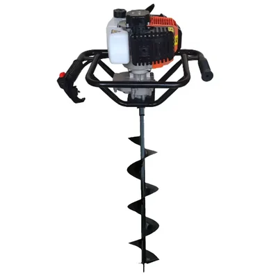 VI Power Gold 63 cc 2 Stroke Earth Auger / Post Hole Digger Machine With 6 Inch Bit | VP 830