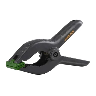 Jadever 6 inch 150mm High-Strength PP Fiberglass Heavy Duty Spring Clamp with PE Jaws (Pack of 5) JDCP5376