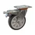 Heavy Duty 6 inch / 150 mm Swivel With Brake Type Double Ball Bearing TPR Caster Wheel