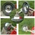 Heavy Duty 6 inch Twisted wire Trimmer Attachment for Petrol Brush Cutter