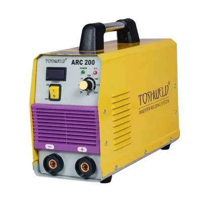 Toshweld 6kVA Single Phase MOSFET Inverter Welding Machine, Heavy-Duty 200A Arc Welder, ARC 200