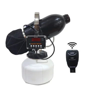 Fogg Pro (PLFR) 6 L Plastic Tank ULV Fogger With Digital Timer and Remote Control For Hospital/Hotel/Mall