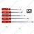 EVERTOOL 6mm 2-in-1 Reversible S2 Screwdriver Set ISI Mark (100-300mm) EV-6100/6150/6200/6250/6300