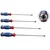 EVERTOOL 6mm Blue 2-in-1 Striking Reversible S2 Screwdriver Set ISI Mark (100-250mm) EV-6100/6150/6200/6250