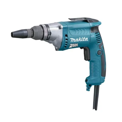 Makita 6 mm 570 Watt 6 Stage Adjustable Torque Electric Screw Driver with LED Light, 2500 RPM (FS2700)
