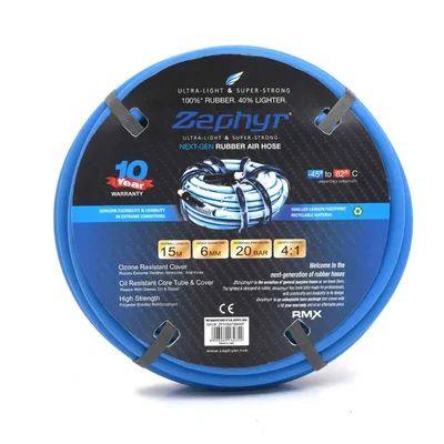 Zephyr 6mm Thick Air Hose Pipe, 15 mtr Long (ZA0615)