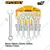Ingco 6 Pcs Combination Spanner Set (HKSPA1068)