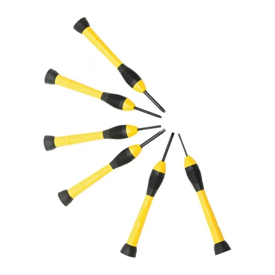 Stanley 6 pcs Bi Material Precision Screwdriver Set (66-052)