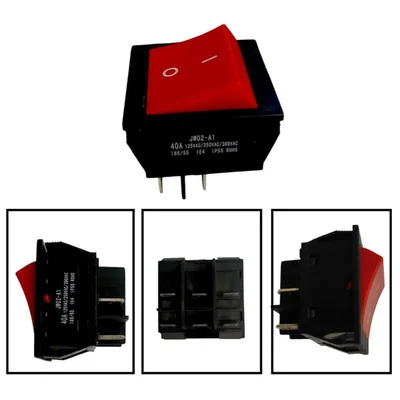 NG Weld 6-Pin 40A Heavy Duty Rocker Switch 12-24V DC Multi-Circuit (Pack of 10)