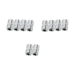 Keaa 10 Pcs 1/4 Inch Drive 6 Point Standard 4 mm Socket for Professional Mechanics and DIY Tool Kits