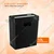 Premium Quality 6-Sheet Strip Cut Paper & Credit Card Shredder, 10 Liter Waste Basket Capacity