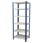 ALIJA 60 x 23 x 15 Inches 6 Shelves Multipurpose Storage Rack With Accessories (20 Gauge Shelves & 14 Gauge Angle)