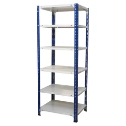 ALIJA 60 x 23 x 15 Inches 6 Shelves Multipurpose Storage Rack With Accessories (20 Gauge Shelves & 14 Gauge Angle)