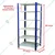 ALIJA 60 x 23 x 15 Inches 6 Shelves Multipurpose Storage Rack With Accessories (20 Gauge Shelves & 14 Gauge Angle)