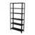 ALIJA 72 x 35 x 12 Inch 6 Shelves Multipurpose Storage Rack With Accessories(Color-Black,Gauge-24 Gauge Shelves & 18 Gauge Angle)