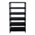 ALIJA 72 x 35 x 15 Inch 6 Shelves Multipurpose Storage Rack With Accessories (22Gauge Shelves, 16 Gauge Angle)(Color-Black)