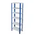 ALIJA 72 x 23 x 12 Inch 6 Shelves Multipurpose Storage Rack With Accessories (22 Gauge Shelves, 16 Gauge Angle)(Color-Blue & Ivory)