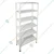 ALIJA 78 x 36 x 12 Inch 6 Shelves Multipurpose Storage Rack With Accessories (22 Gauge Shelves & 16 Gauge Angle)
