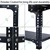 ALIJA 87 X 48 X 15 Inch 6 Shelves Multipurpose Storage Rack With Accessories (20 Gauge Shelves, 14Gauge Angle)(Color-Black)