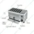 Premium Quality 6 Slice Electric Stainless Steel Bread Toaster, 3000W
