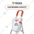 Houza Anti-Slip 6 Step Aluminium Foldable Ladder With Railing (HZ-WR-06-01)