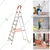 Houza Anti-Slip 7 Step Aluminium Foldable Ladder (HZ-AQUA-07-01)