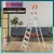 Houza Anti-Slip 7 Step Aluminium Foldable Ladder (HZ-AQUA-07-01)
