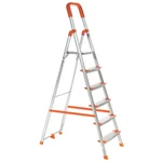 ProHome 6 Steps Foldable Aluminium Ladder (AQ-LAD-06) - 5 Year Warranty