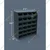 ALIJA 36 x 24 x 9 inch 6-Tier Wall Mounted Display Shelf, Gray Storage Organizer with 24 Compartments