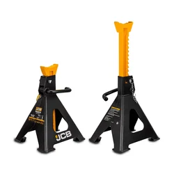 JCB 6 Ton Jack Stand/ Axle Stand, 620 mm Maximum Lifting Height (Pack Of 2 Pcs), JCB-TH56002A