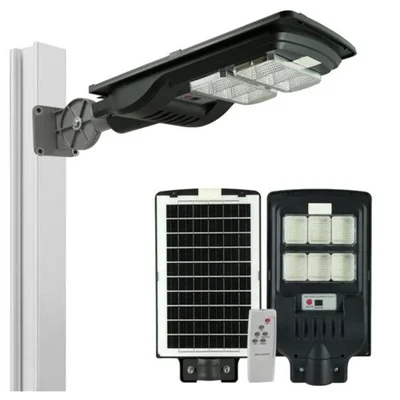 Gramstrong Solar Street Light of 6 Window 384 LED, 5V Solar Panel and 3.2V Battery with Sensor for Park, Pedestrian Path