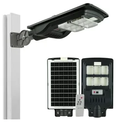 Gramstrong Solar Street Light of 6 Window 384 LED, 5V Solar Panel and 3.2V Battery with Sensor for Park, Pedestrian Path