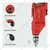 BSC POWER 700 W Electric Drill 2600 RPM Max Drill Capacity 20 mm for Wood 10 mm for Iron (BSC ED 10X)