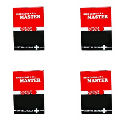 Premium Quality 70 x 100 mm & 125 Micron Laminating Sheet Pouch, 100 pcs per Pack (Pack of 4)