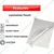 Premium Quality 70 x 100 mm & 250 Micron Laminating Sheet Pouch, 100 pcs per Pack (Pack of 4)
