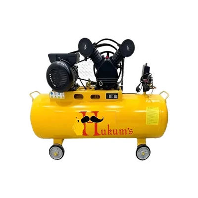 Hukums 70L Air Compressor with 1HP Copper Winding Motor, 8 Bar Max. Pressure
