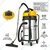 POLYMAK 70L 3600W Dual-Motor 26kPa Stainless Steel Wet & Dry Industrial Vacuum Cleaner PMVC70L