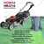 Honda HRJ216, 4-stroke, 4.3 HP 163-cc Petrol Operated Lawn Mower with 70 liter Grass Bag Capacity